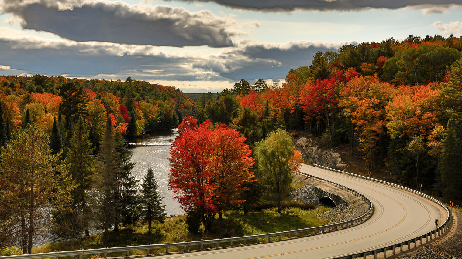 Фото осень в Онтарио