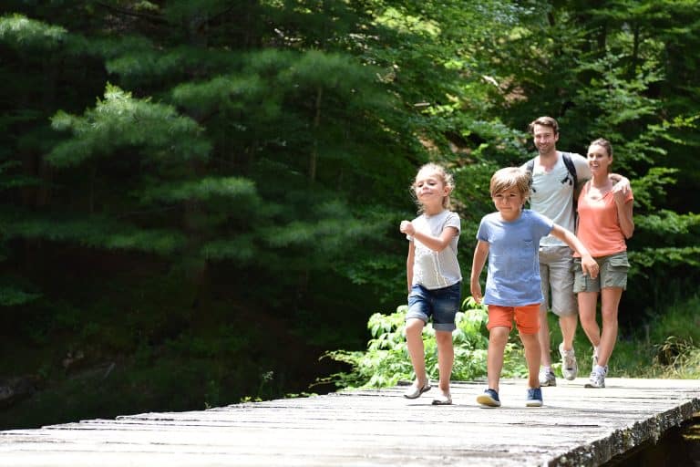 Summer family hike